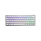 SK621 White Low Profile 60% Gaming Keyboard