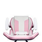Caliber R1S Rose Gaming Chair - Rose White & Rose Gray