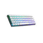 SK621 White Low Profile 60% Gaming Keyboard
