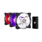 MasterFan Pro 140 Air Pressure RGB 3 in 1 with RGB LED Controller