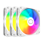 MF120 Lite ARGB 3 pack White Edition