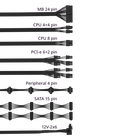V SFX Gold 750 ATX 3.1