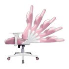 Caliber R1S Rose Gaming Chair - Rose White & Rose Gray
