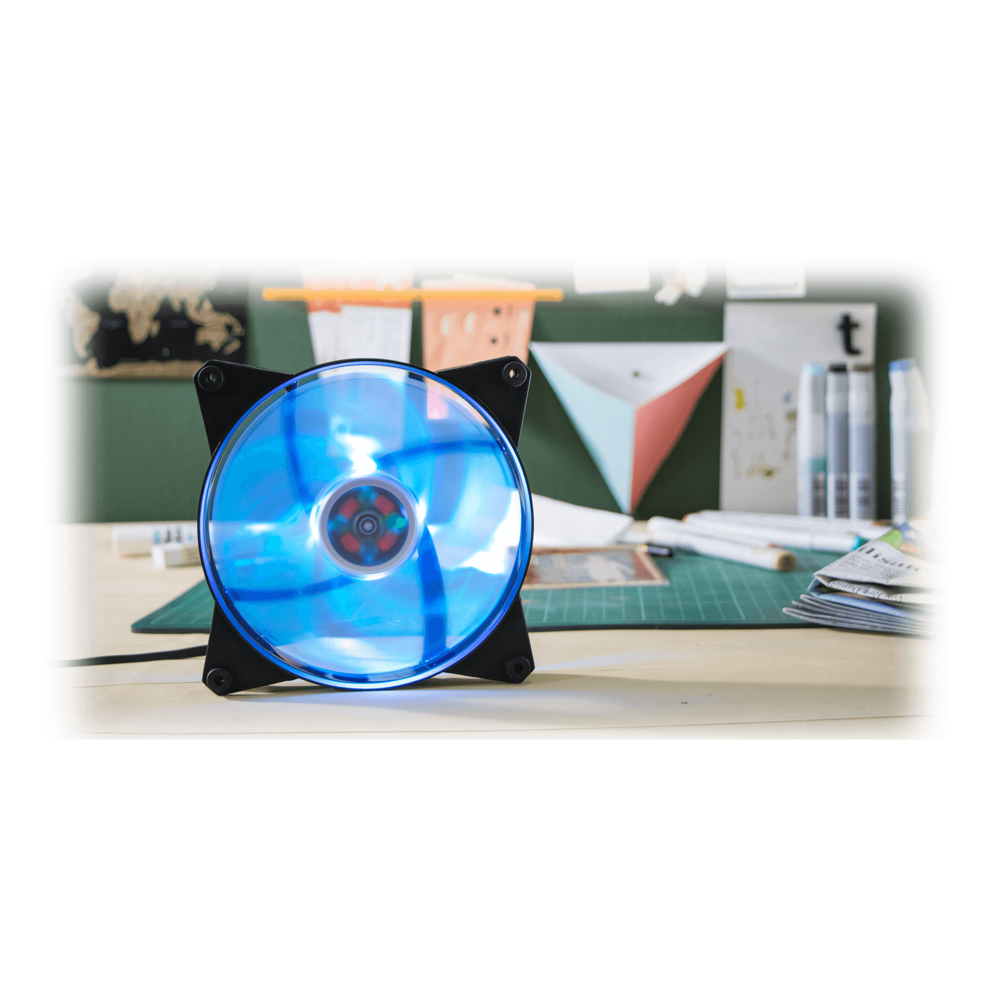 MasterFan Pro 140 Air Pressure RGB 3 in 1 with RGB LED Controller image number 5