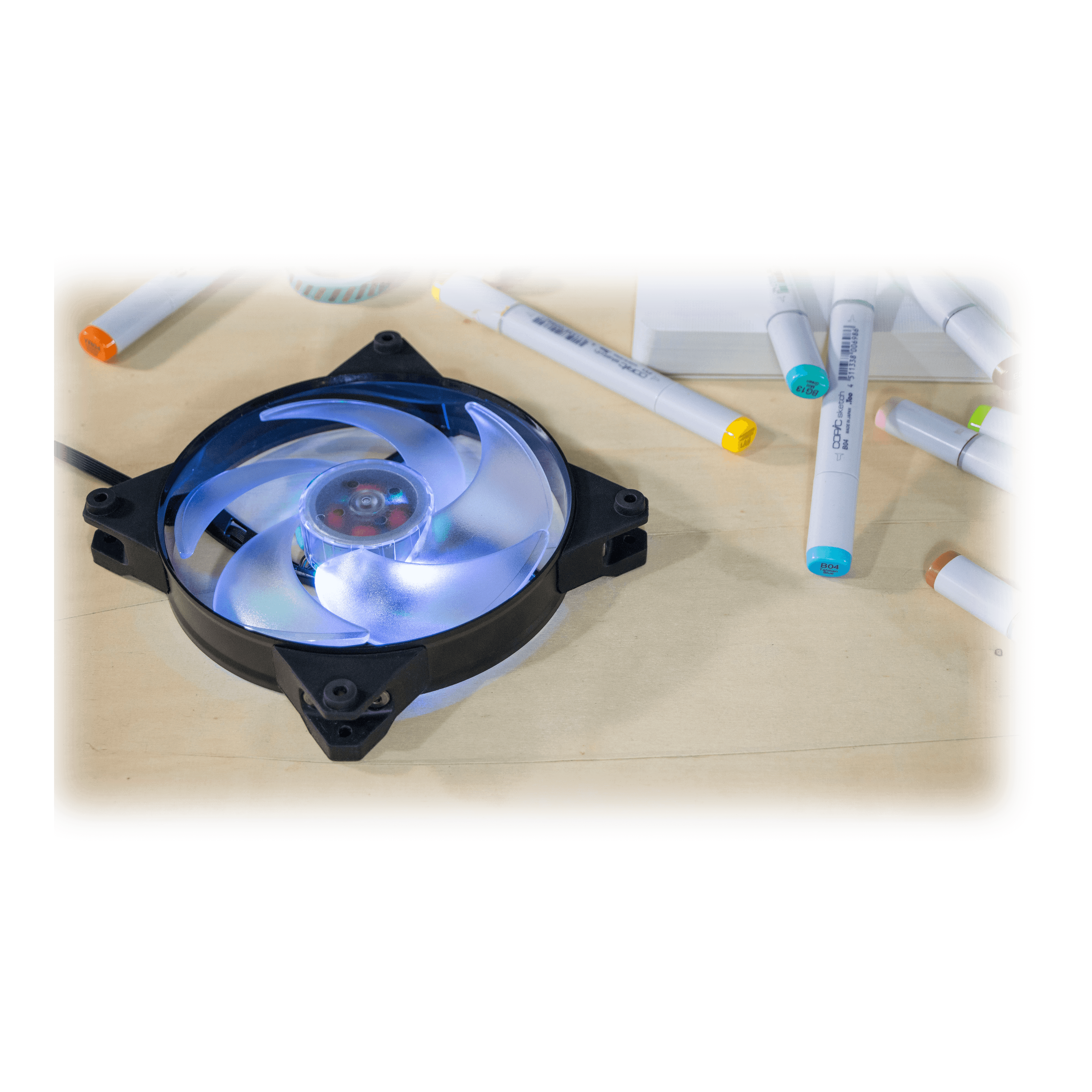 MasterFan Pro 140 Air Pressure RGB 3 in 1 with RGB LED Controller image number 6