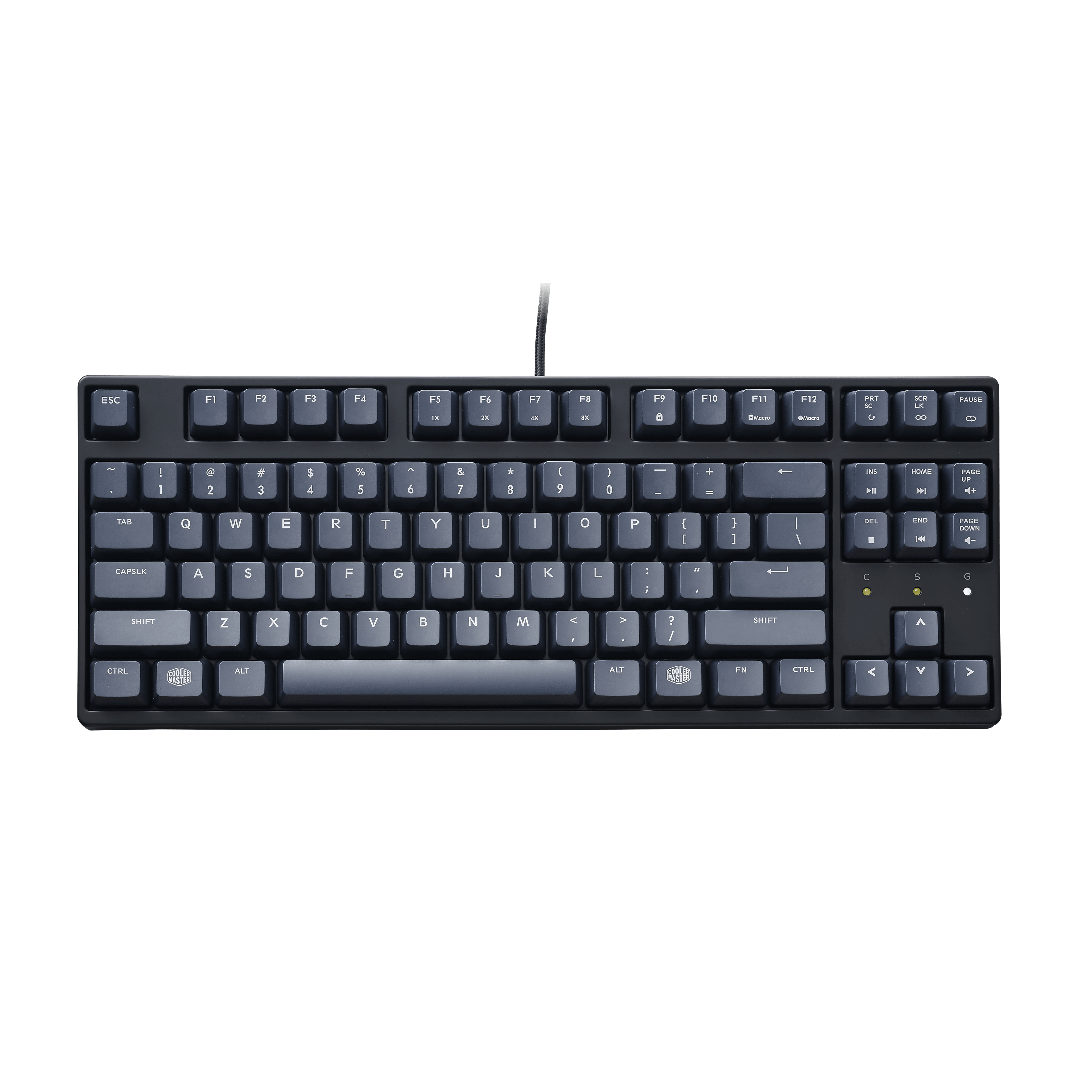 MasterKeys S Mechanical Gaming Keyboard image number 1