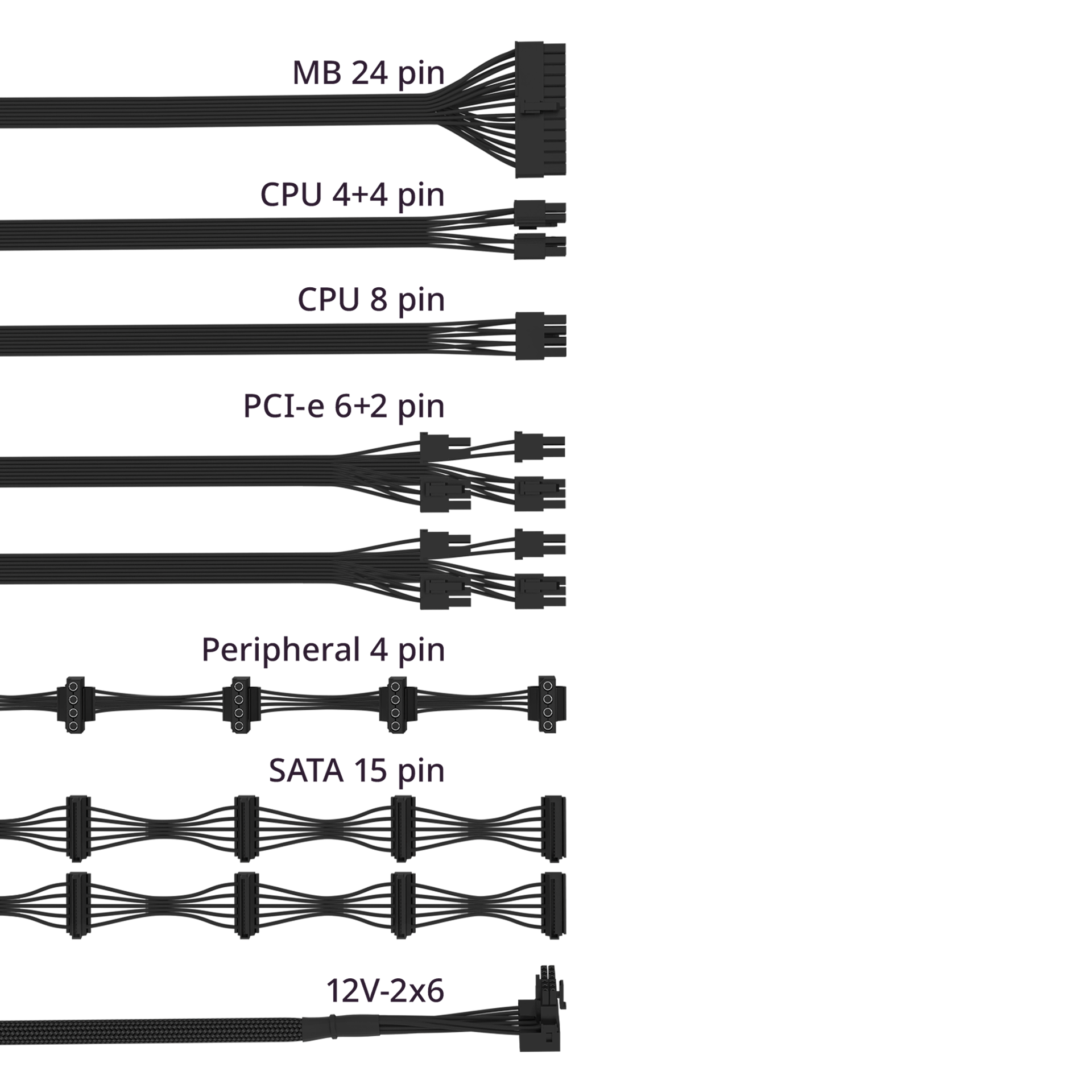 V SFX Gold 750 ATX 3.1 image number 7