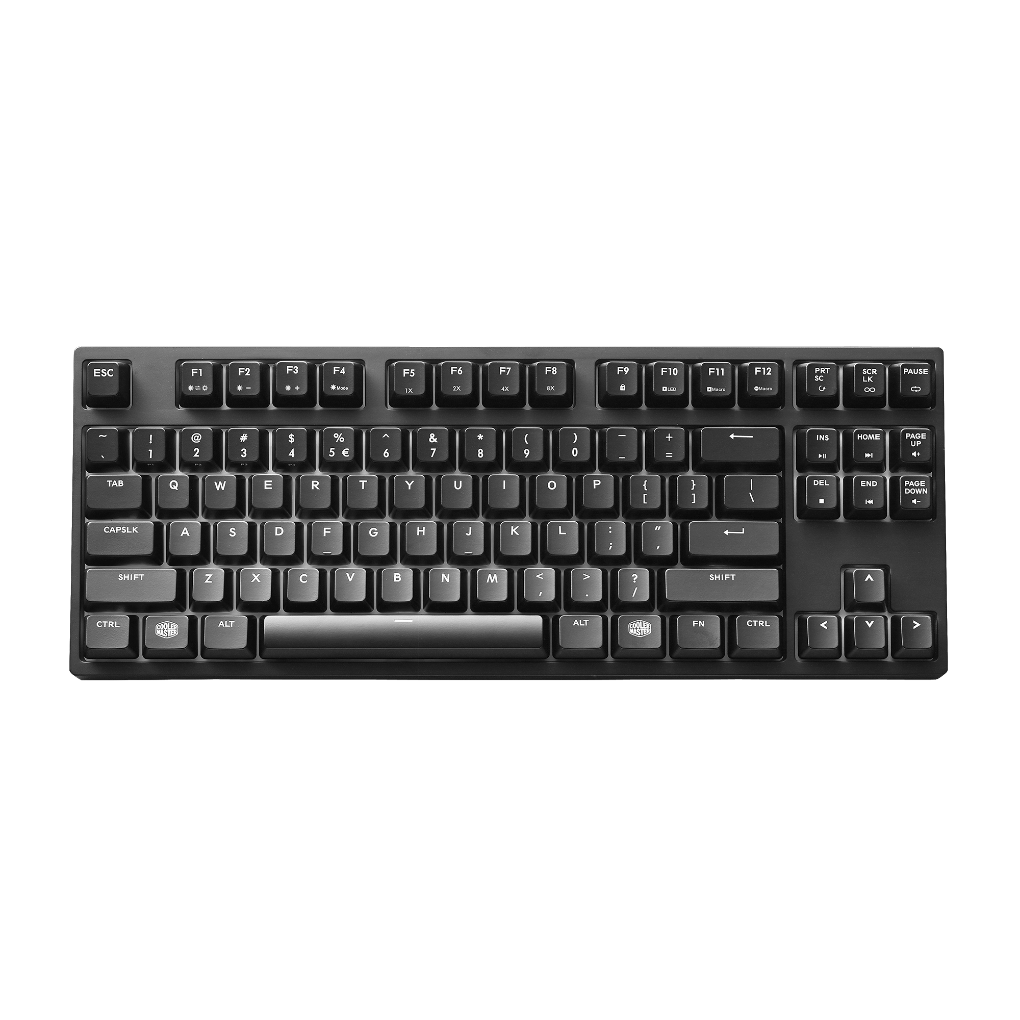 MasterKeys Pro S White LED Mechanical Gaming Keyboard image number 1