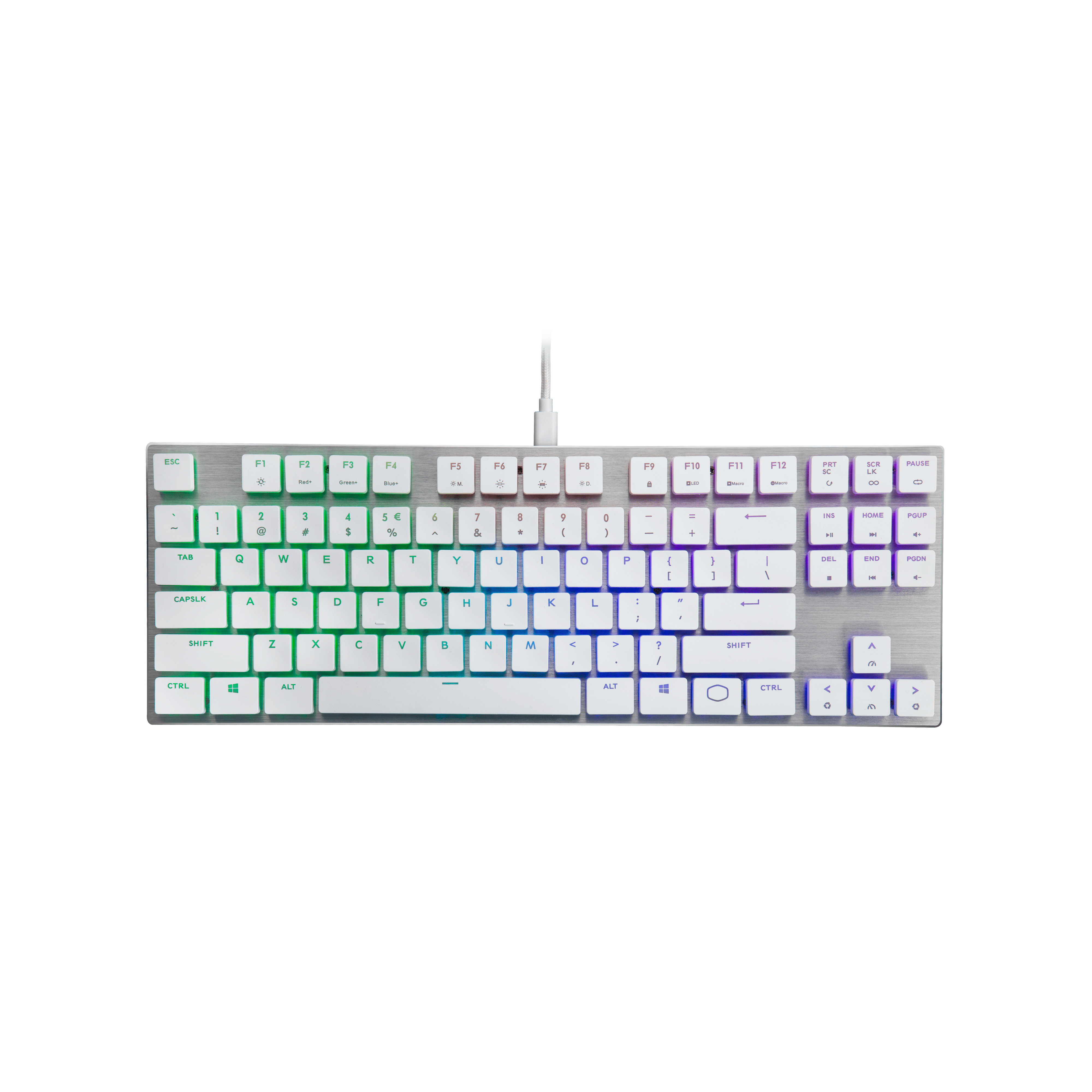 SK630 White Limited Edition Mechanical Keyboard image number 1