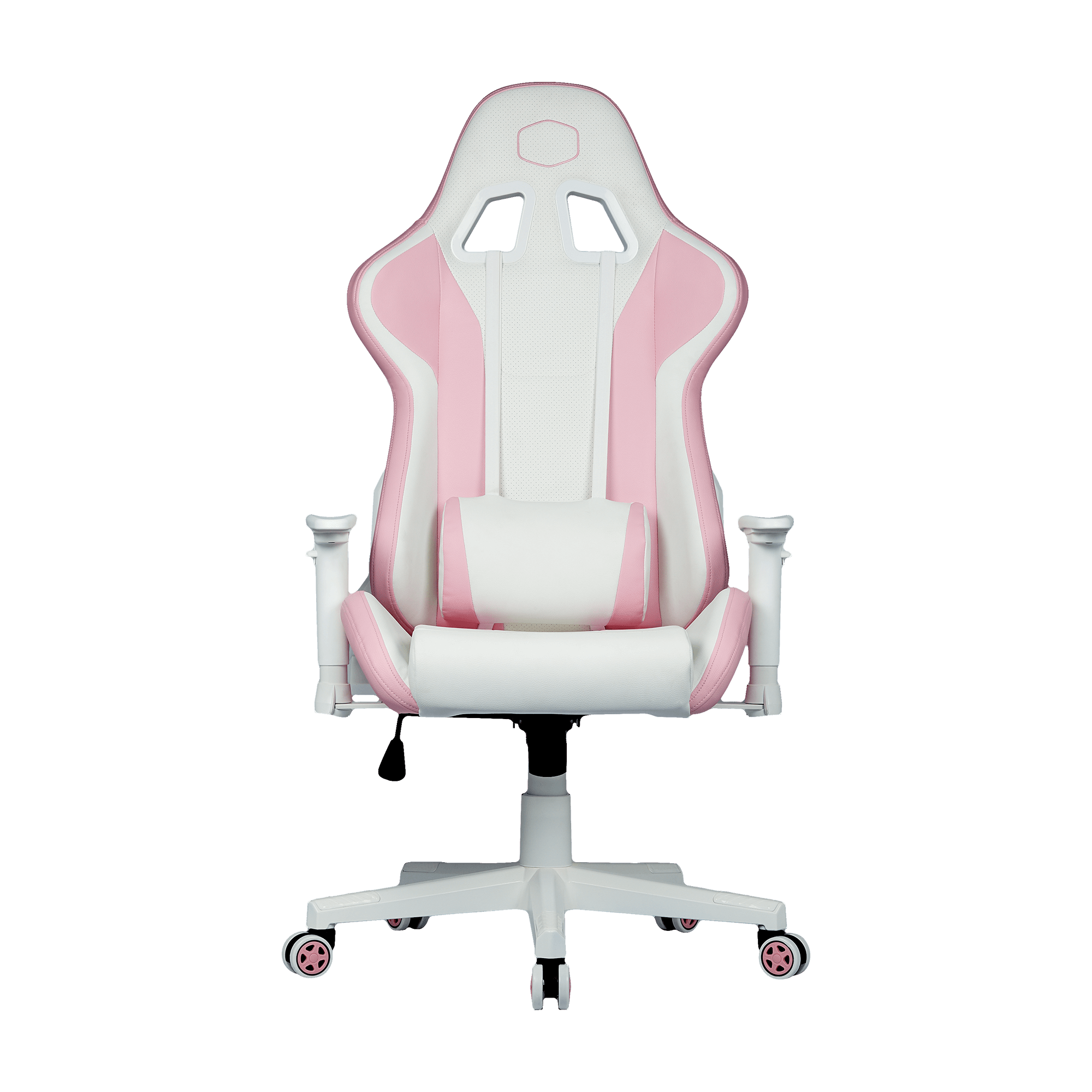 Caliber R1S Rose Gaming Chair - Rose White & Rose Gray image number 1