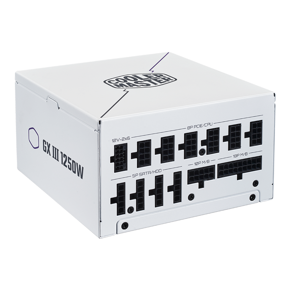 GX III Gold 1250 ATX 3.1 White Edition image number 2
